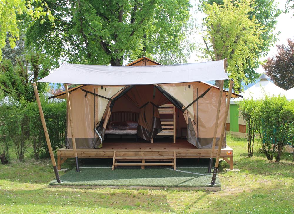 Tente Lodge - Camping de la Sole Puybrun