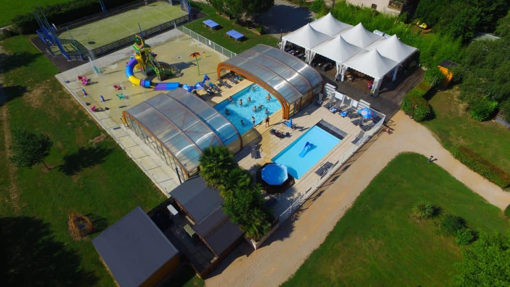 Espace aquatique couvert et chauffée dans le Lot.