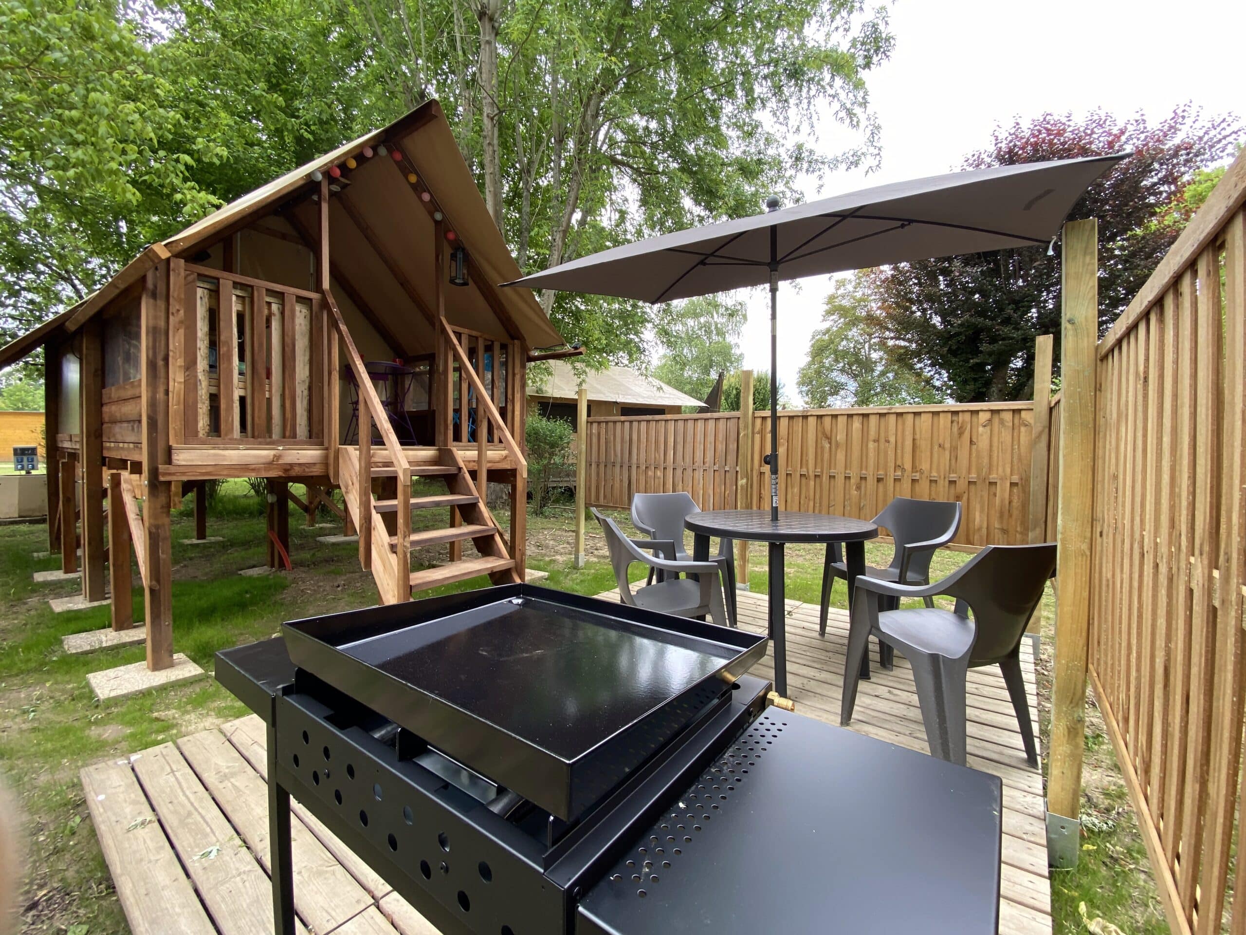 hébergement du camping promo