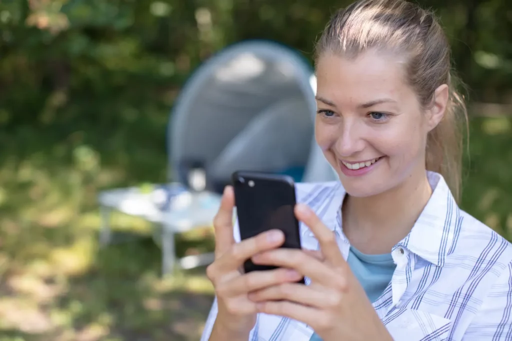 Connexion wifi disponible au camping de Rocamadour